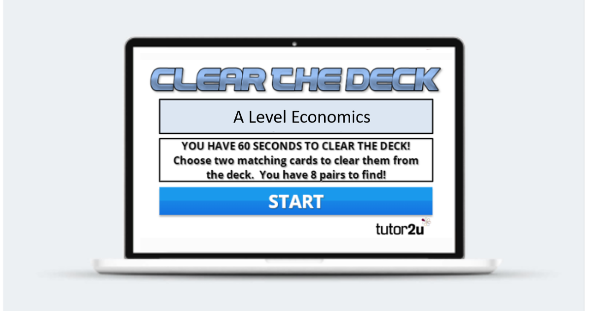 Fiscal Policy Clear The Deck Knowledge Retrieval Activity Economics Tutor2u
