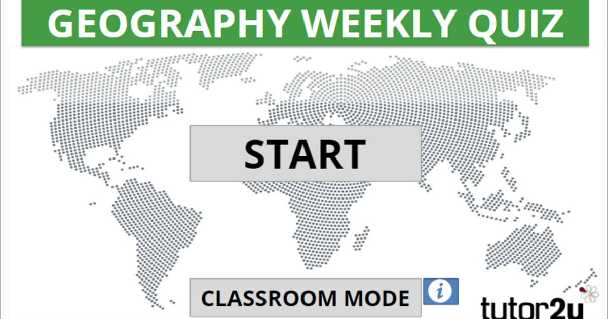Weekly Geography In The News Quiz 23 September 2022 Geography tutor2u