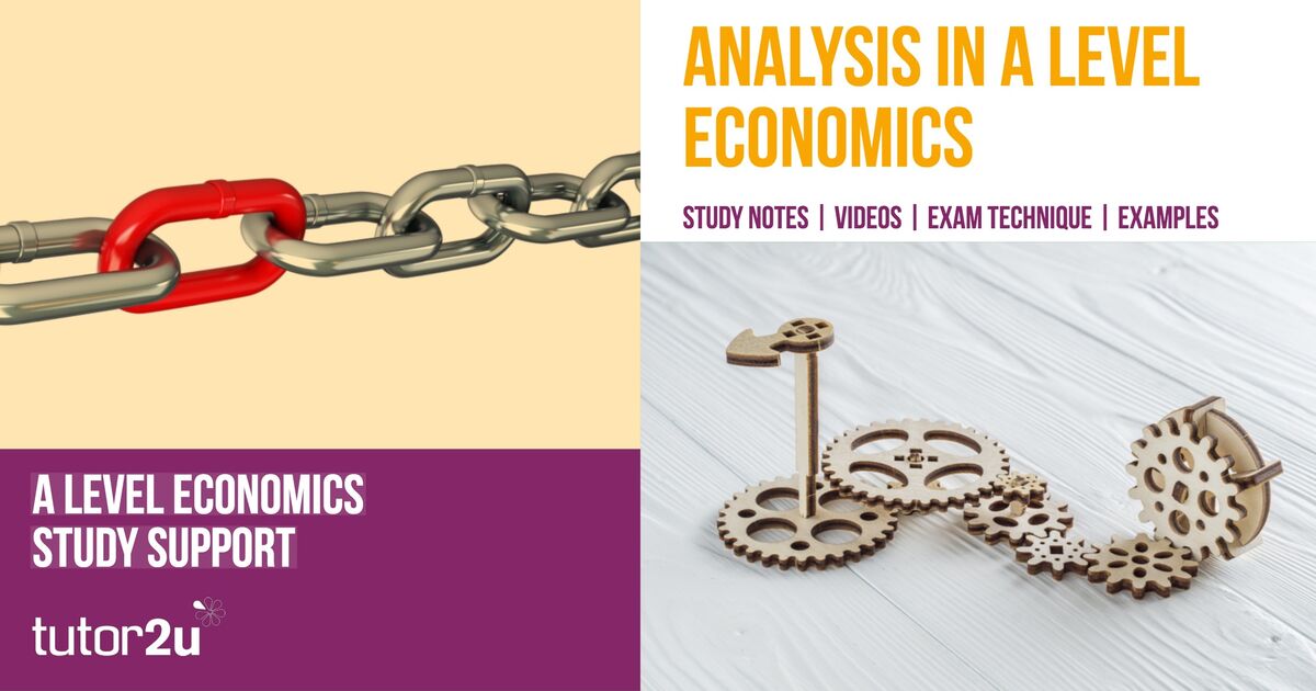 Exam Technique Analysis in A Level Economics Worked Examples